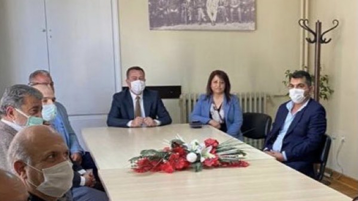 Karkamış Belediye Başkanı Ali DOĞAN, CHP Yeni İl Yönetimini Ziyaret Etti