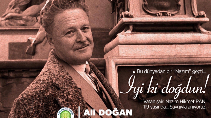 Karkamış Belediye Başkanı Ali DOĞAN, Namık Kemal'in Doğum Gününde Bir Mesaj Yayımladı